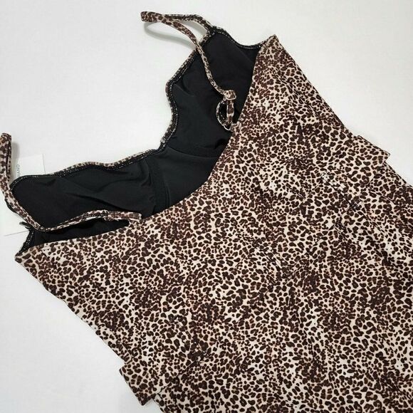 Faithfull The Brand - 10/XL - Women's swim Amalfi One Piece Charlie Leopard 🐆 - Picture 9 of 12